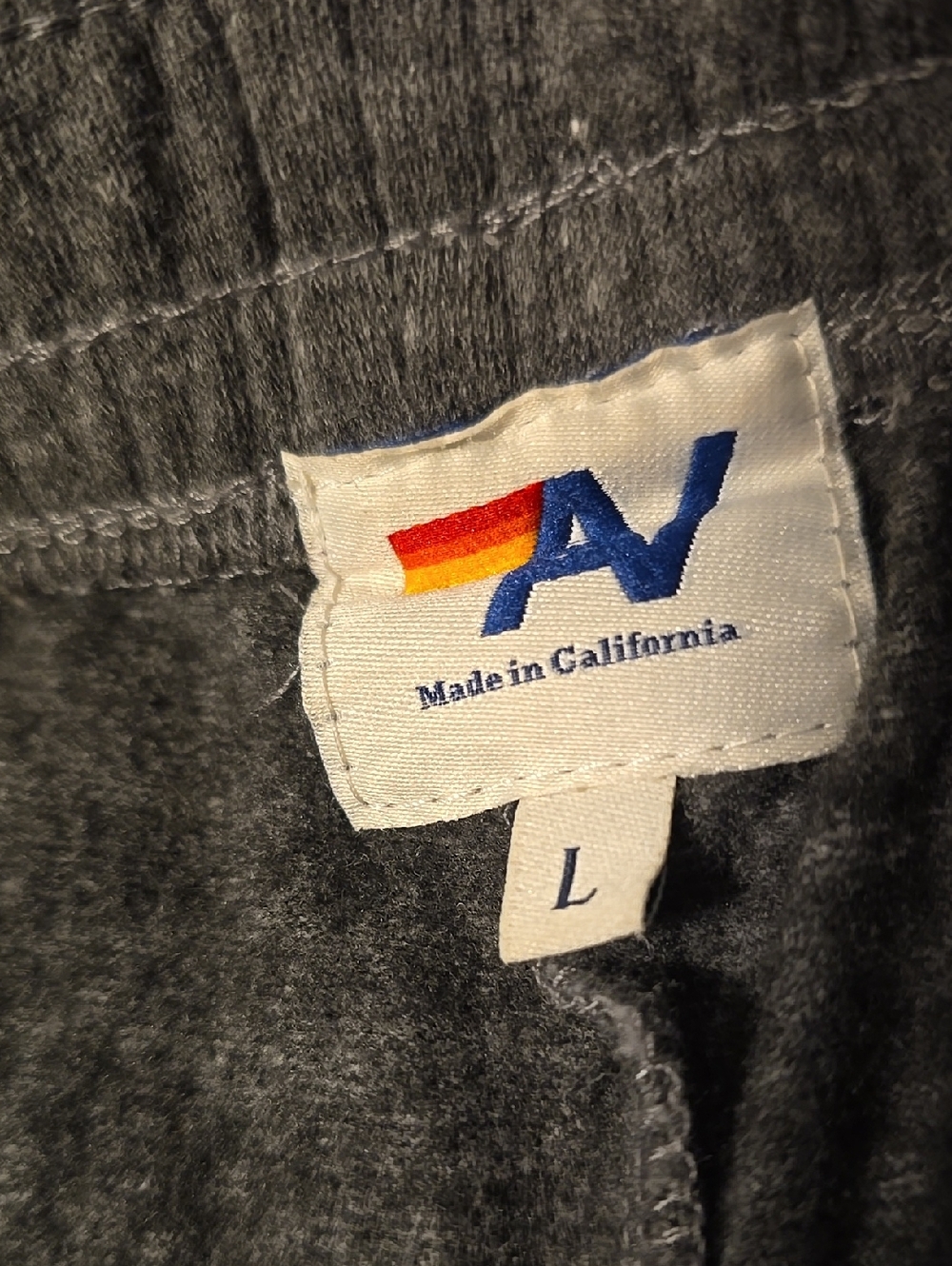 Aviator Nation Gray Embroidered Lightweight Lounger Shorts - Picture 4 of 13